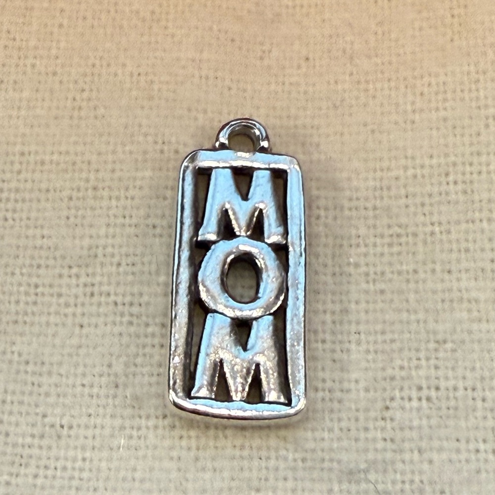 James Avery Retired MOM Charm Sterling Silver
